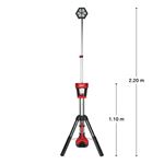 Afbeeldingen van MILWAUKEE LAMPE SUR PIED 2000 LUMENS  M18SAL-0