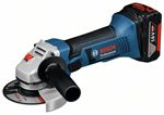Afbeeldingen van Bosch meuleuse sans fil gws 18-125 v-li 
(chargeur et batterie li-ion non livrée)