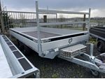 Afbeeldingen van HENRA REMORQUE PL35 4010X2020X300 DOUBLE ESSIEUX 3500KG INCLUS  OPTIONS PACK1