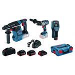 Afbeeldingen van PROMO BOSCH PACK 3 MACHINES TOOLKIT BETON