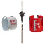 Afbeeldingen van PROMO MILWAUKEE SET SCIE CLOCHE ELECTRICIEN 68MM