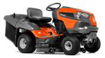 Afbeeldingen van Husqvarna Tracteur avec bac de ramassage TC 238T