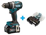 Afbeeldingen van PROMO MAKITA VISS-PERC XGT 40V + 2 ACCUS 40V 2.5AH + CHARGEUR + SET BITS E-13552  . DF002GD201