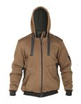 Afbeeldingen van VEST SWEAT CAPUCHE DASSY PULSE BRUN XL