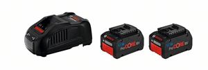 Afbeelding van PROMO BOSCH BATTERIE STARTERSET CLICK & GO PROCORE18V 
(2X PROCORE18V 8,0 AH, CHARGEUR GAL 18V-160C