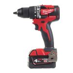 Afbeeldingen van PROMO MILWAUKEE  PER/VIS A PERC M18CBLPD-402C  2 ACCU 4 Ah + CHARGEUR