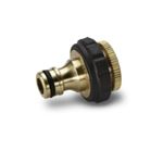Afbeeldingen van KARCHER NEZ DE ROBINET LAITON 3/4 + REDUCTION 1/2