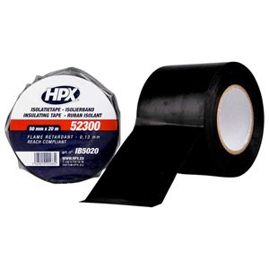 Image sur Ruban isolant PVC - noir 50mm x 20m