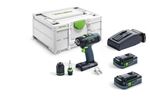 Image de PROMO FESTOOL PERCEUSE-VISSEUSE SANS FIL T18+3 HPC 4.0 I-PLUS + SET EMBOUTS SYS3XXS GRATUIT