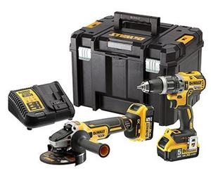 Image sur PROMO DEWALT PACK VISSEUSE / MEULEUSE  DCK2080P2T-QW