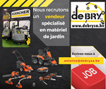 Afbeeldingen van Offre d'emploi :  Vendeur expérimenté en machines et outillages de jardin (H/F)