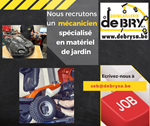 Afbeeldingen van Offre d'emploi :  Mécanicien expérimenté de Machines de Jardin (H/F)