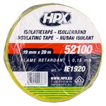 Image de Ruban isolant PVC VDE - jaune/vert 19mm x 20m