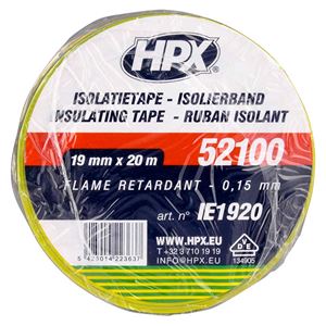 Image sur Ruban isolant PVC VDE - jaune/vert 19mm x 20m