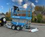 Image sur Remorque Tohaco Transp. machines 397x170cm  3500 kg  ca.2775 kg + roue de secours (configuré stock)