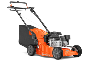 Image sur Husqvarna Tondeuse thermiques avec bac de ramassage LC 551SP Châssis en aluminium