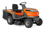 Image de Husqvarna Tracteur avec bac de ramassage TC100I sur batterie