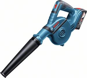 Image sur Bosch souffleur sans fil gbl 18 v-120 
(chargeur et batterie li-ion non livrée, 4 embouts)